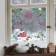 Stick for windows "everything will come true", 50 x 70 cm, new year