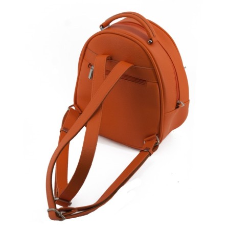 Women's backpack (B2834-10140) genuine leather, orange, 1x240x23 cm-1