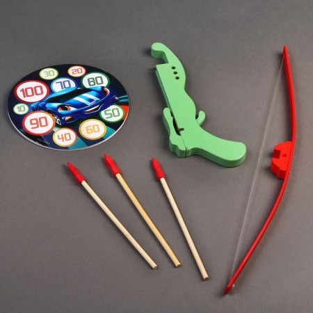 The crossbow of a large “high -speed shot”, 3 arrows, target-6