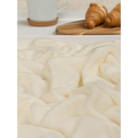 Texrepublic blanket, size 150x200 cm, beige color-5
