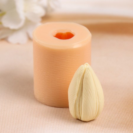 MOLD "BUTTON TULPAN No. 2" 2.7x2.7x4.5 cm-2