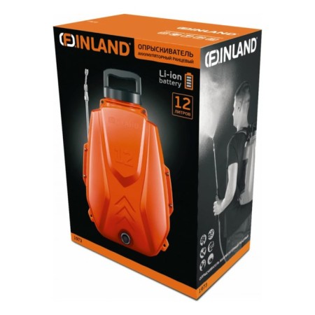 Sprayer Ranzovaya, Battery, 12 l, with a plastic brandspoite, Finland-1