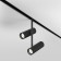 Technical TR005-2x12W4K-B, LED, 24 W, 193x160x362 mm, 1876 lm, 4000k, black, black