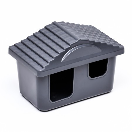 Mini cell for rodents "Pijon" No. 2, equipped, 27 x 15 x 16 cm, gray-13