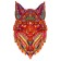 Figure puzzle "Fox", series "Funny toys"