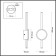 Sconces Stilo, 12W LED 3000k, 760lm, black color, IP20