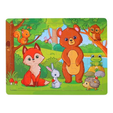 Great puzzle "Forest", 30 elements-1