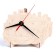 Wood painting "Machine", clock