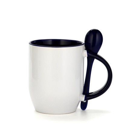 A mug with a spoon "Beloved Teacher", 350 ml-1
