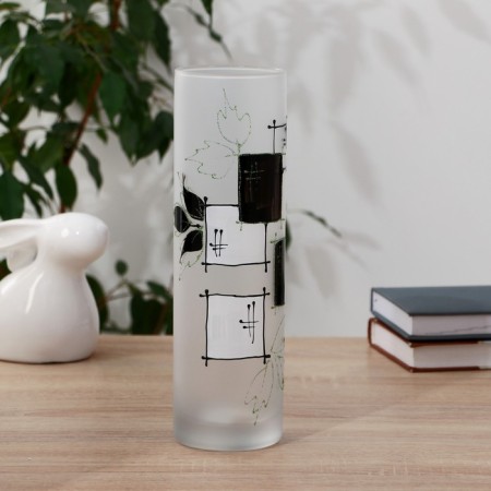 Domino vase 7.5x26.5 cm mix