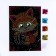 Set for creativity. Application with sequins with an adhesive layer "kitten" 30 × 45 cm