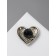 Icon "Russia" in the heart, color in silver
