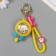 Trick rubber with a strap "Lollipop on a stick with a bow. Pyosik" 6.5x4.5x2 cm
