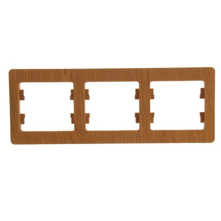 The frame "Glossa" Sche GSL000503, three -seater, horizontal, oak color