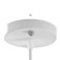 Lamp Bayerlux "rectangle" 1x40W E27 white 16x16x100 cm.