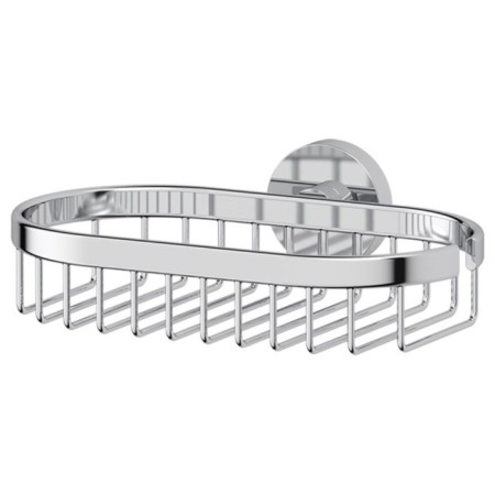 Red-cutting shelf, width 21 cm, chrome