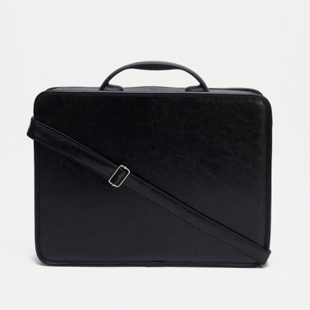 Male bag, black color-1