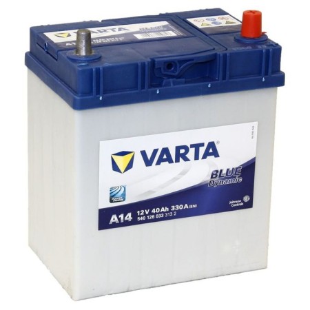 Battery VARTA 40 Ah, reverse polarity t/Cl Blue Dynamic 540 126 033