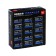 Rectangular eraser 37 x 22 x 1.2 mm, in a cardboard holder, mix