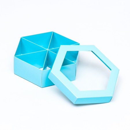 Blue Menzhitsa, 18.5 x 18.5 x 5.5 cm-3