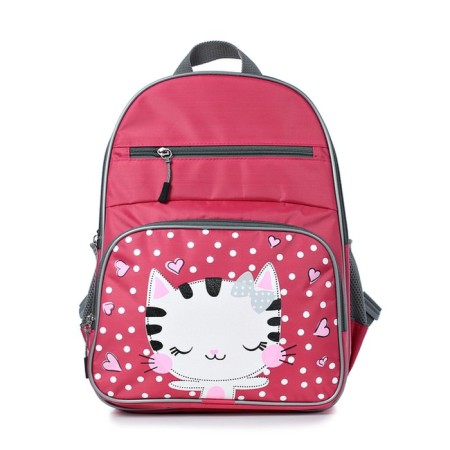 School backpack, 265x370x165 cm, raspberry-1