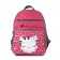 School backpack, 265x370x165 cm, raspberry