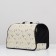 Bag - carrying of animals "puppies", beige, size L, 52 x 28 x 28 cm