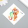 Tattoo on the body color "Little Mermaid" mix 6x6 cm