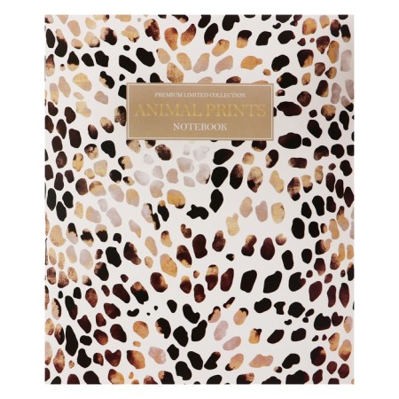 Notebook of 48 sheets in the Animal Print cage, cover coated cardboard, SoftTouch lamination, offset block, 4V mix-2