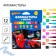 Fleeters with a brush, 12 colors, Spider-Man