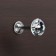 Holder for the curtains "tundra" KD001, one -rod, chromium color