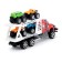Inertia "carrier" truck with 4 cars, mix