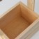 Wooden Kashpo, 15 × 12 × 9.5 (25) cm "Happy Birthday", handle rope, engraving