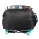 Youth backpack 43 x 29 x 18 cm, ergonomic back, Across 155, gray/turquoise 155-3