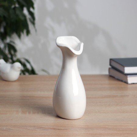 VAZ Coramics Table "Thiago" grace, 16.5x7 cm, white