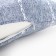 Pillowcase decorative Ethel pigtail color blue, 45x45 cm polyester