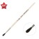 Round Brush No. 3 (clip diameter 3 mm; hair length 16 mm), wooden handle, calligrata