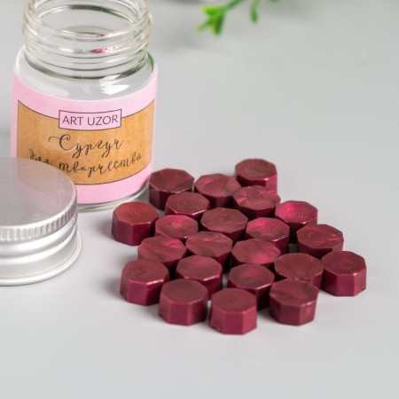 Surgut in granules in the jar "octagonal" eggplant 9 g 4.5x3x33 cm-1