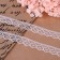 Capricon lace, 15 mm × 10 ± 1 m, white color No. 1
