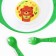 A set of children's utensils "Bear", a plate on a suction cup 250ml, fork, spoon
