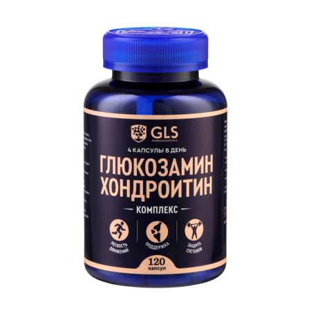 Glucosamine chondroitin GLS, 120 capsules of 400 mg
