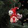 A set of Christmas tree toys "Gnome", 5 pcs, bilateral