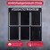 Information stand “Consumer Corpourine” 6 pockets (5 flat A4, 1 volumetric A5), black font is white