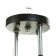 Sylvia chandelier 5he27 40w Black 67x26 cm Bayerlux