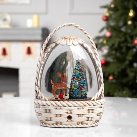 LED figure "Winter Sparks", 20.3x15x9 cm, music, aah3, USB, glow warm white-2