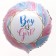 Foil ball 18 "Boy or Girl?, Circle, set of 50 pcs.