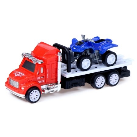 Inertial “tow truck” with ATV, mix
