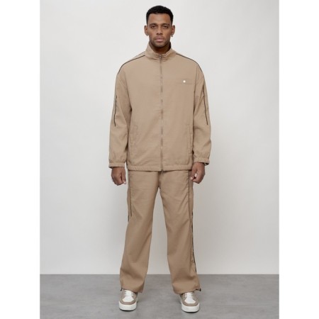 Sports suit men's, size 50, beige color