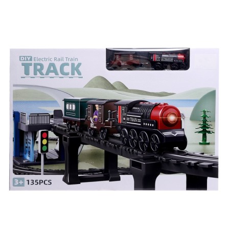 Retro railway, works from batteries-14
