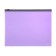 The convert folder on the A5, 150 μm, calligrata pastel, transparent, black zipper, purple, purple